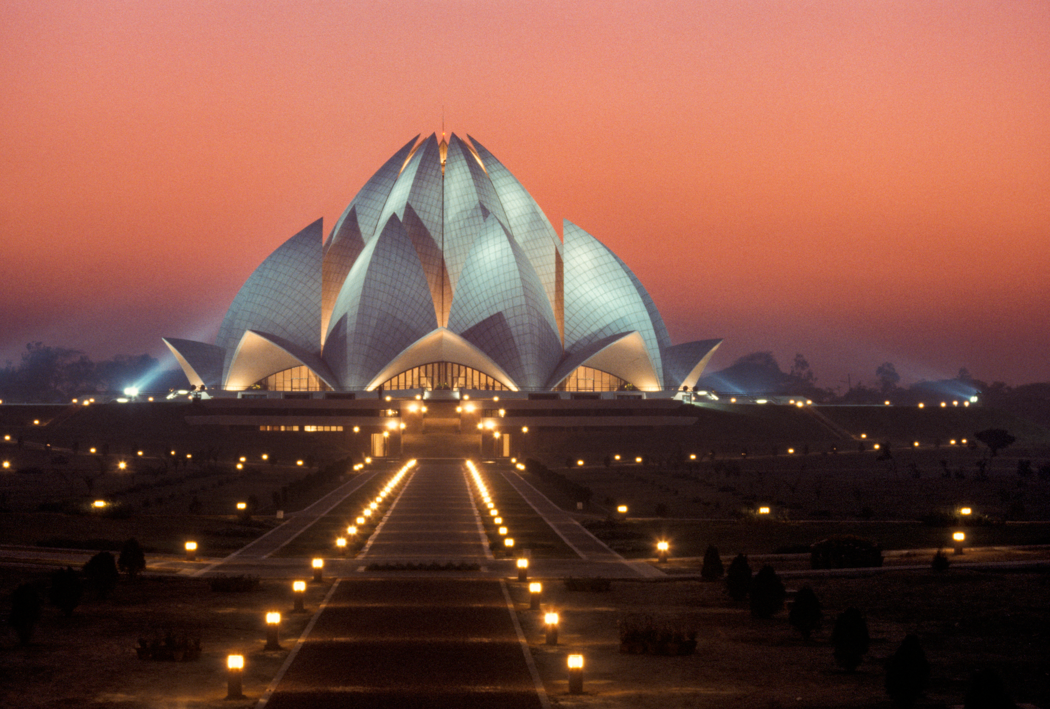 Eighth Bahá'í House of Worship - Continental - Bahapur, New Delhi, India, Indian Sub-Continent